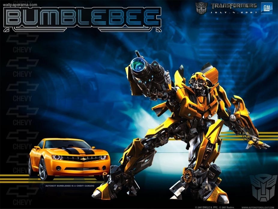 hay did you like the bumble bee transformer wallpaper