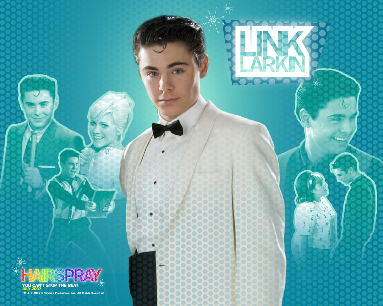 Zac Efron Hairspray Movie Wallpaper Free HD Backgrounds Images Pictures