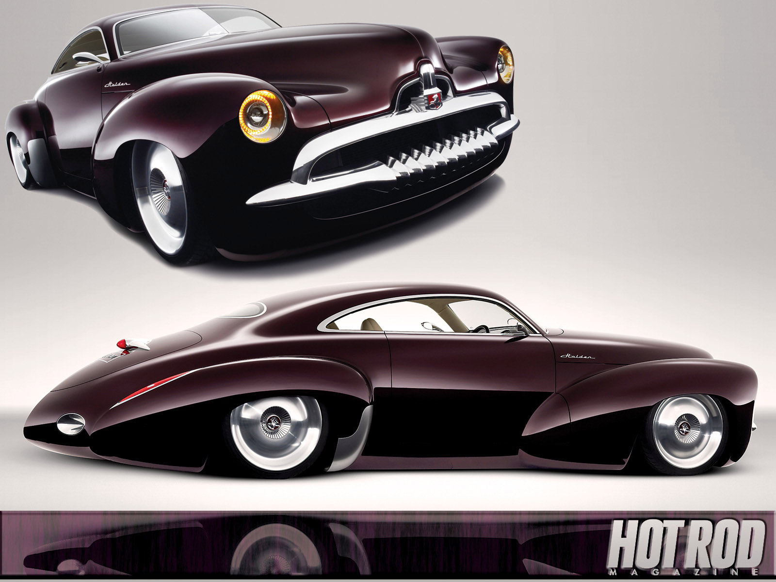 Classic Hot Rod Wallpaper