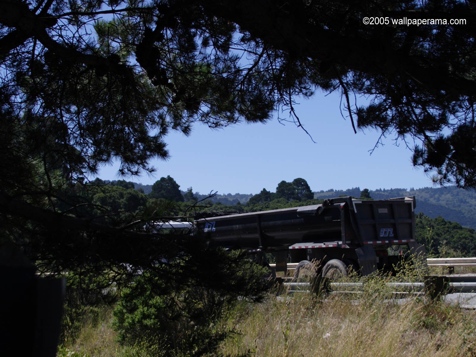 Hidden Truck Wallpaper