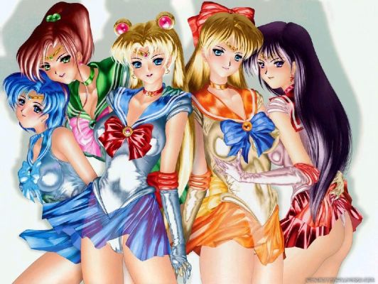 Sailor Moon Girls Wallpaper
