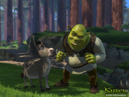 Shreck And Donkey Wallpaper