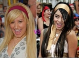 Ashley Tisdale Vs Vanesa Hudgens Wallpaper