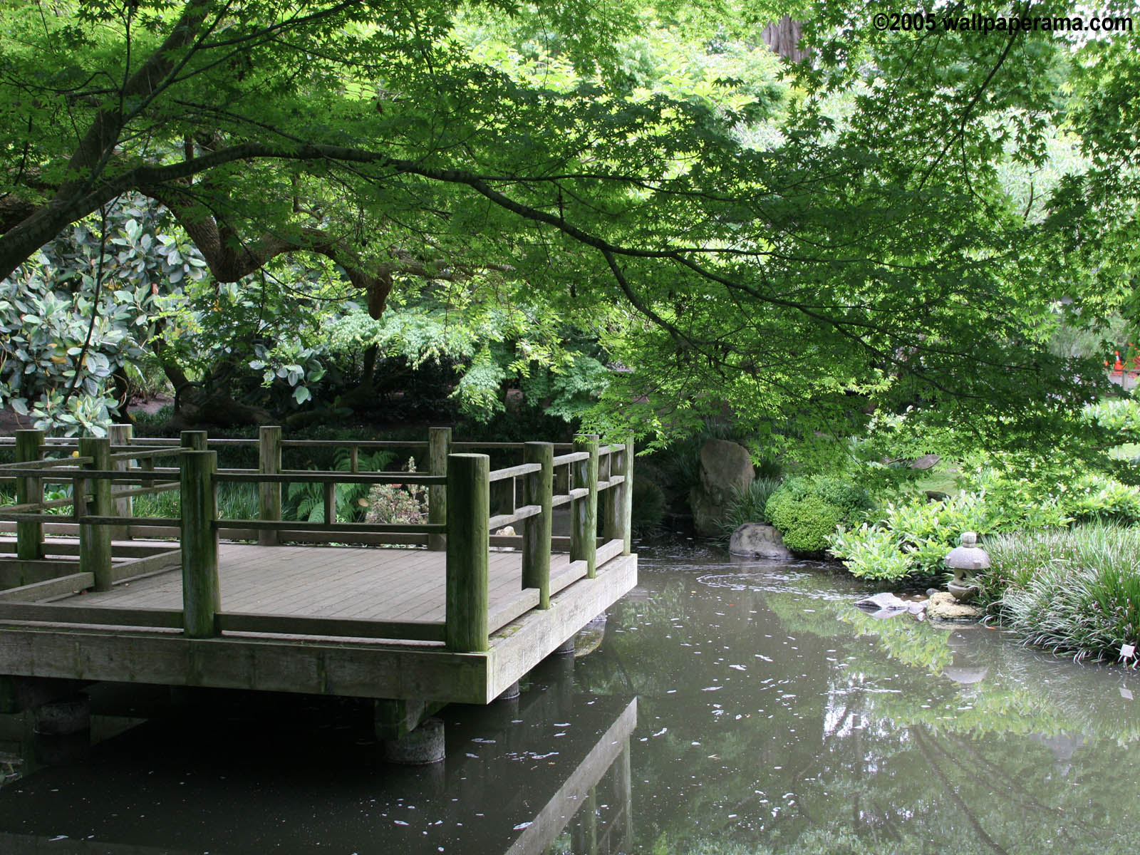 Japanese Garden Two Wallpaper