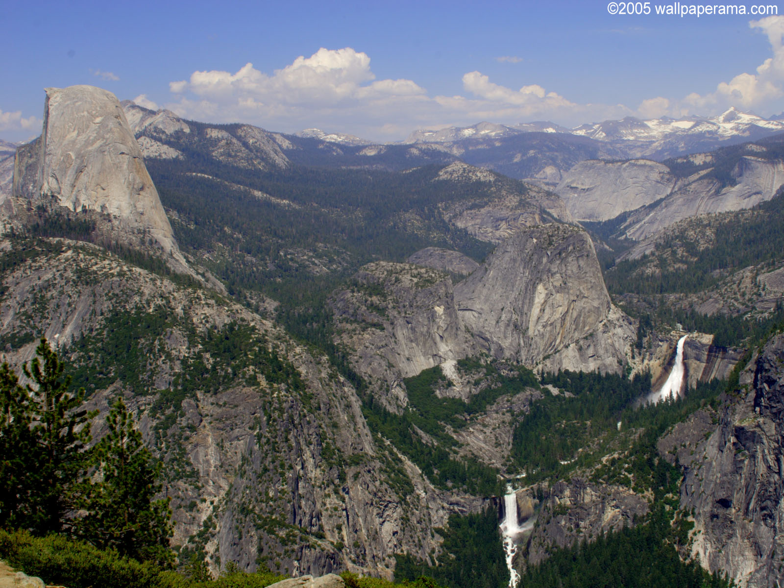 Yosemite Half Dome Valley Wallpaper