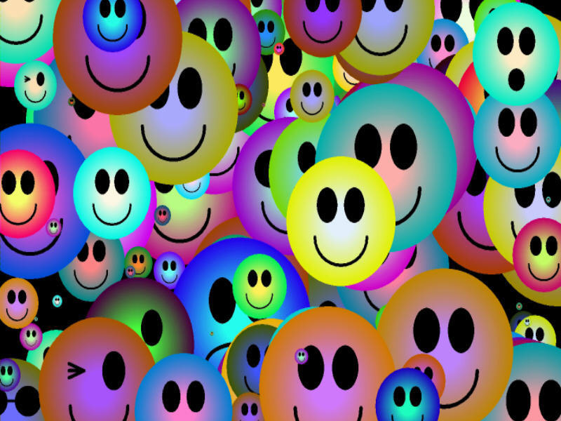 Happy Faces Wallpaper