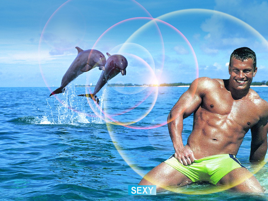 Muscular Man Wallpaper