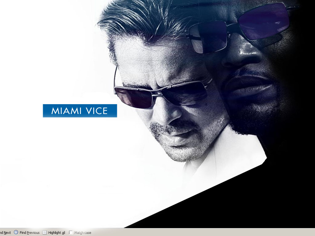Miami Vice Movie Wallpaper