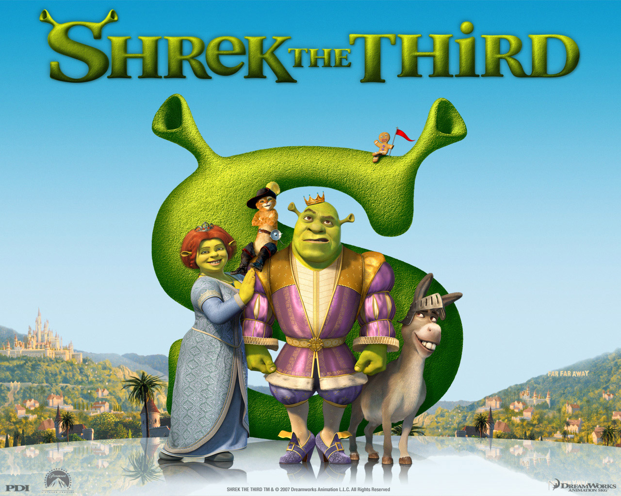 Shrek The Third 3rd Movie Wallpaper
