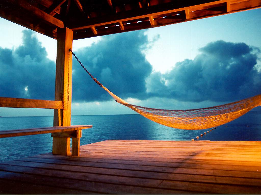 Paraiso Beach Hammock Wallpaper Free HD Backgrounds Images Pictures