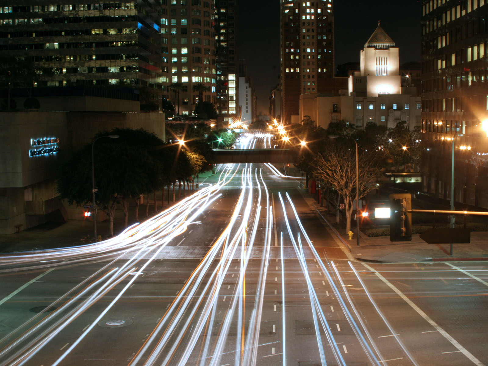 Night Street Cars Wallpaper