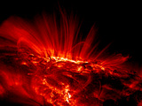 Solar Flares Wallpaper